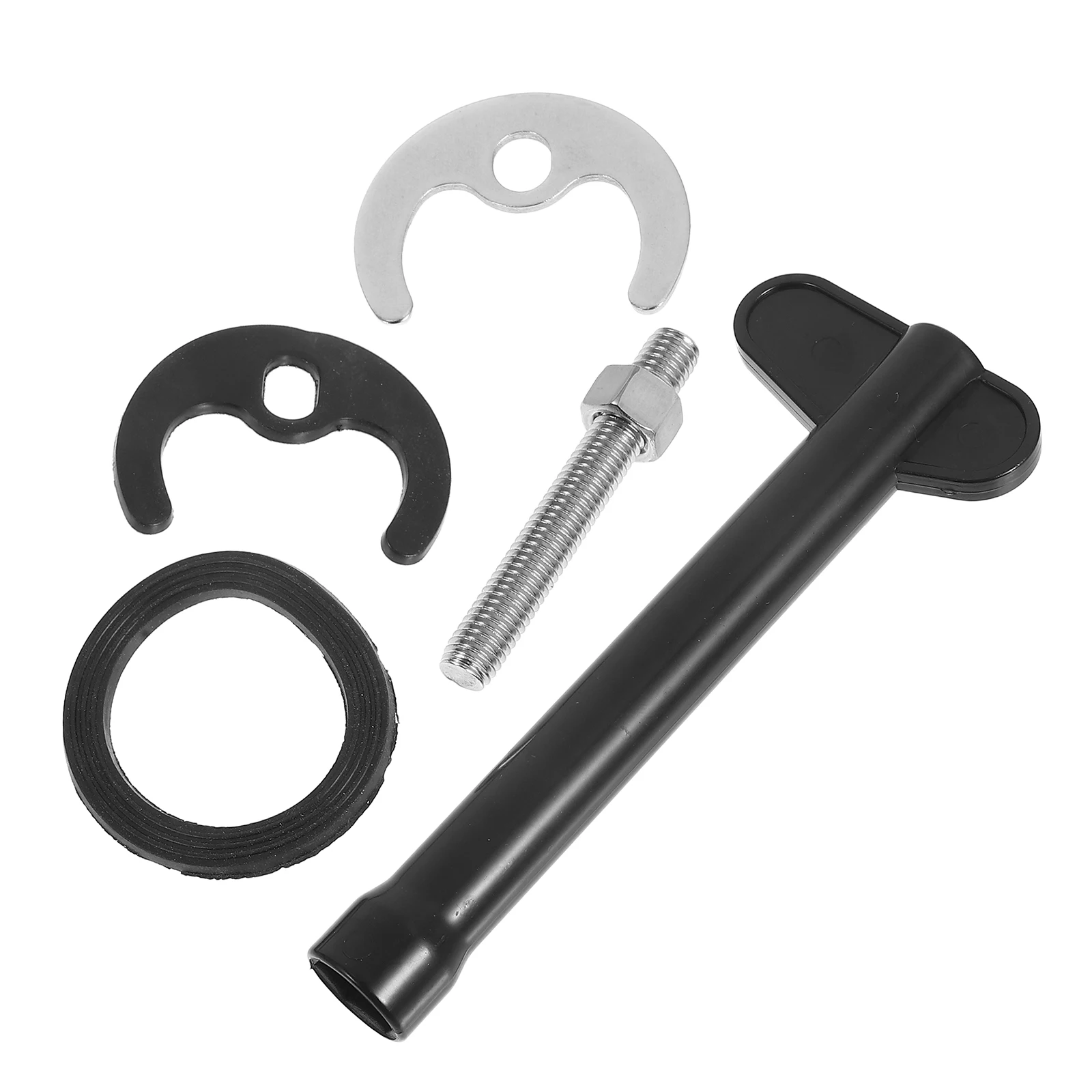 

Horseshoe Mounting Accessories Single Hole Faucet Repair Stainless Steel Sink Basin Tap Fastener Bracket Bolt Leak Prevention