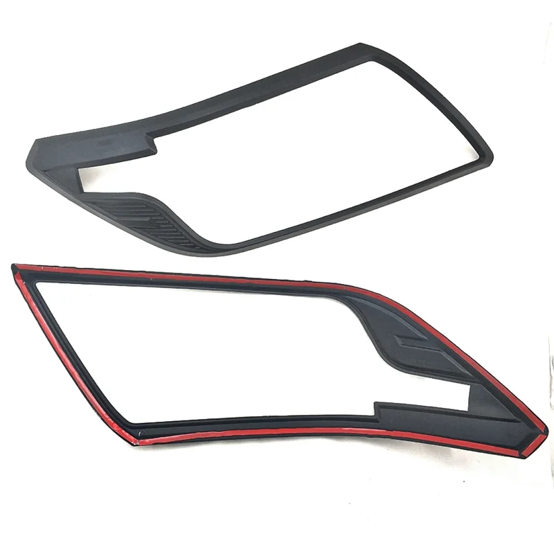 BB Head Light Lamp Cover Fog Lamp Trim Bezel For Nissan NP300 Navara Frontier D23 4WD 2016 2017