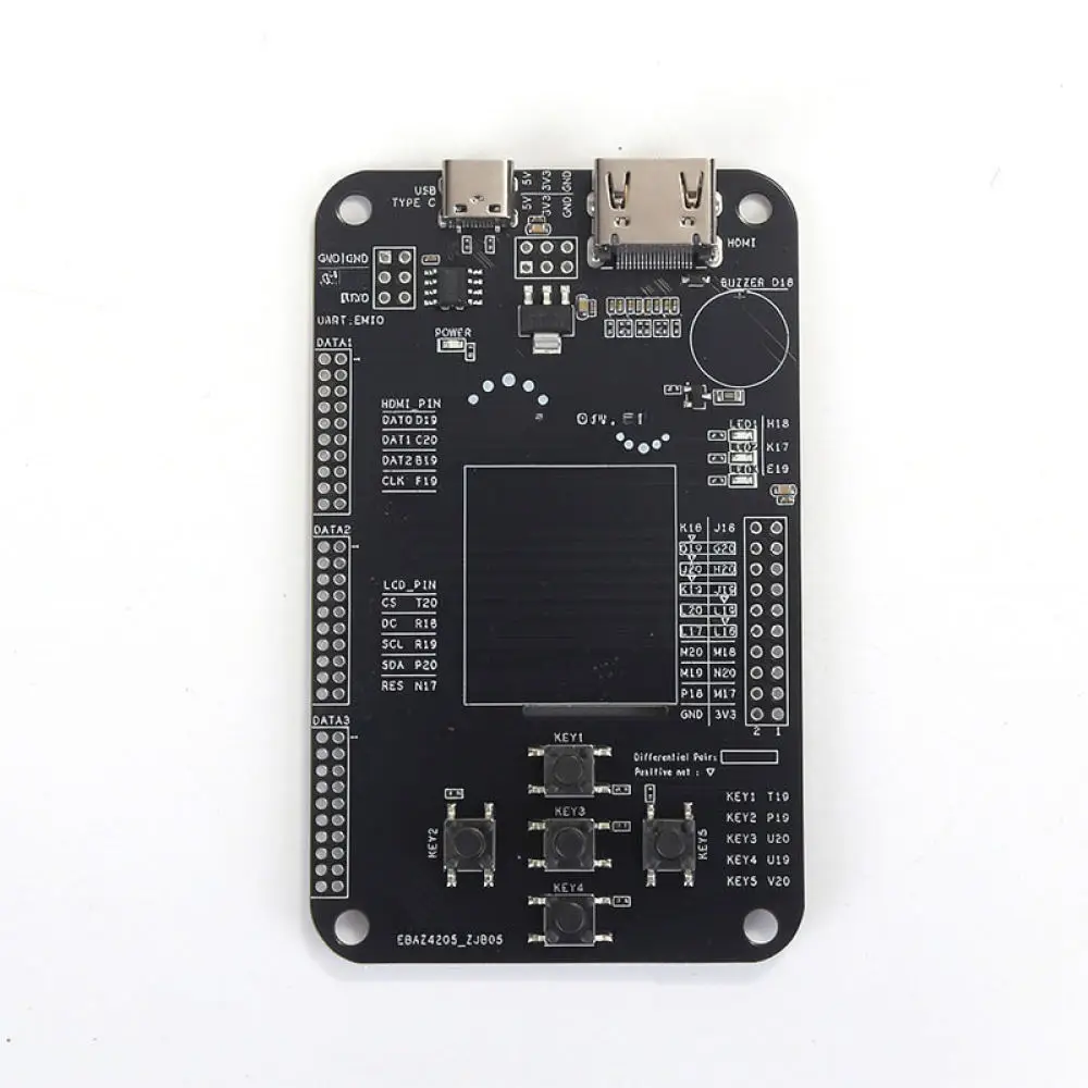 For HQXRTEK Ebaz4205 Adapter DIY Accessory Kit Unsoldered Baseboard Type C HDMI SPI Screen Interface Embedded Logic Module