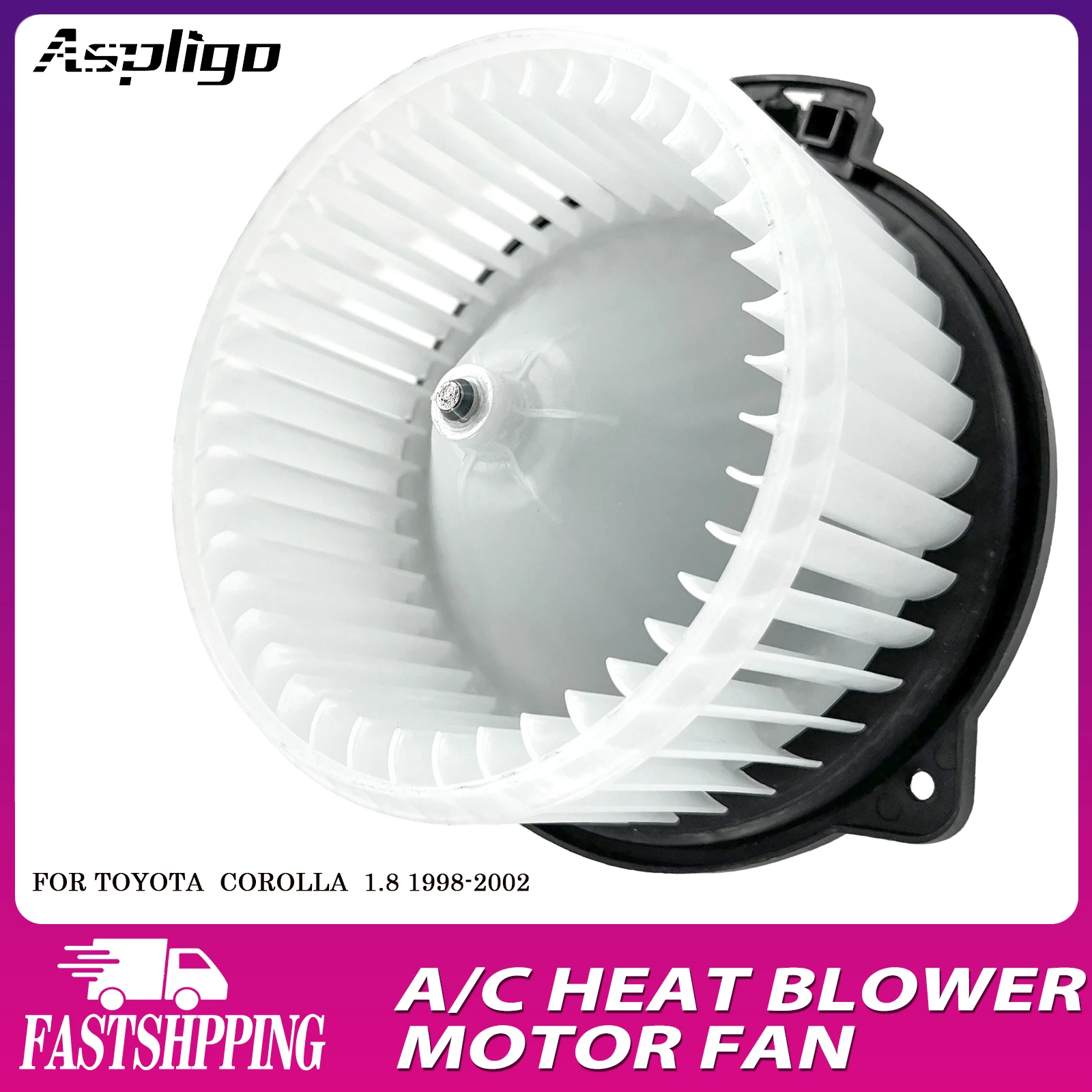 

Aspligo New Air Conditioning AC Heater Blower Motor Fan For Toyota Corolla 1.8 1998-2002 8710302021