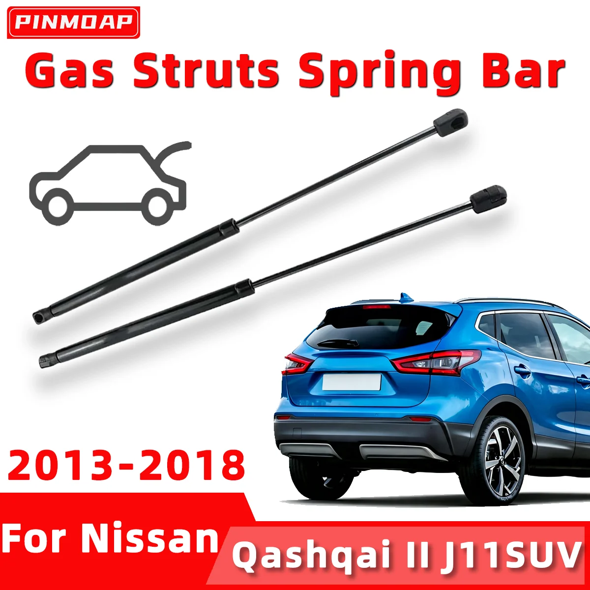 Car Rear Shock Absorber Support Rod Fit For Nissan Qashqai Ii J11suv 2013-2018 OE 904504EA0A 90450-4EA0A Automotive Parts