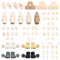 1set New 11CM Doll Body Parts YMY Body for BJD Doll for Obitsu11 GSC Hand ob11 1/12BJD Doll Body Moveable Joint Doll Toy Hand