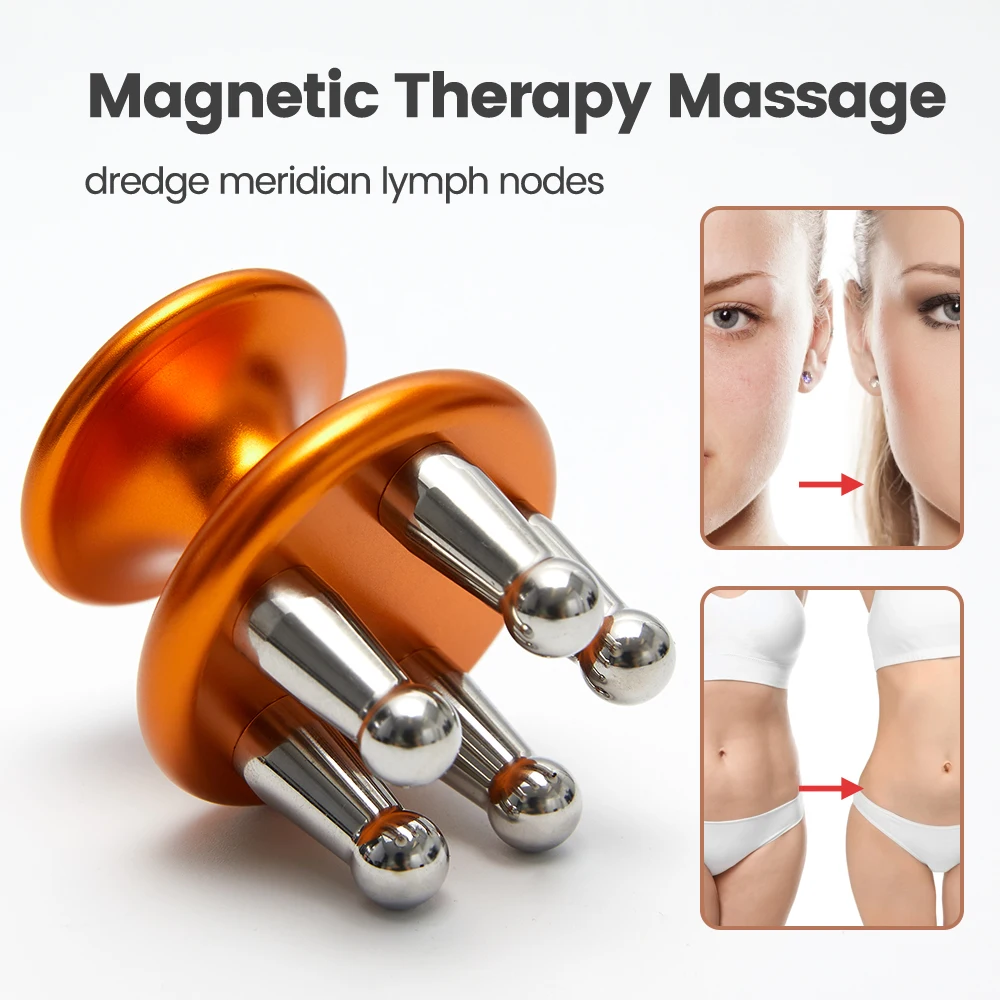 Magnetic Therapy Massager stick Gua Sha Cellulite Massage For Face Body Fat Burning Slimming Trigger Point Muscle Pain Relief