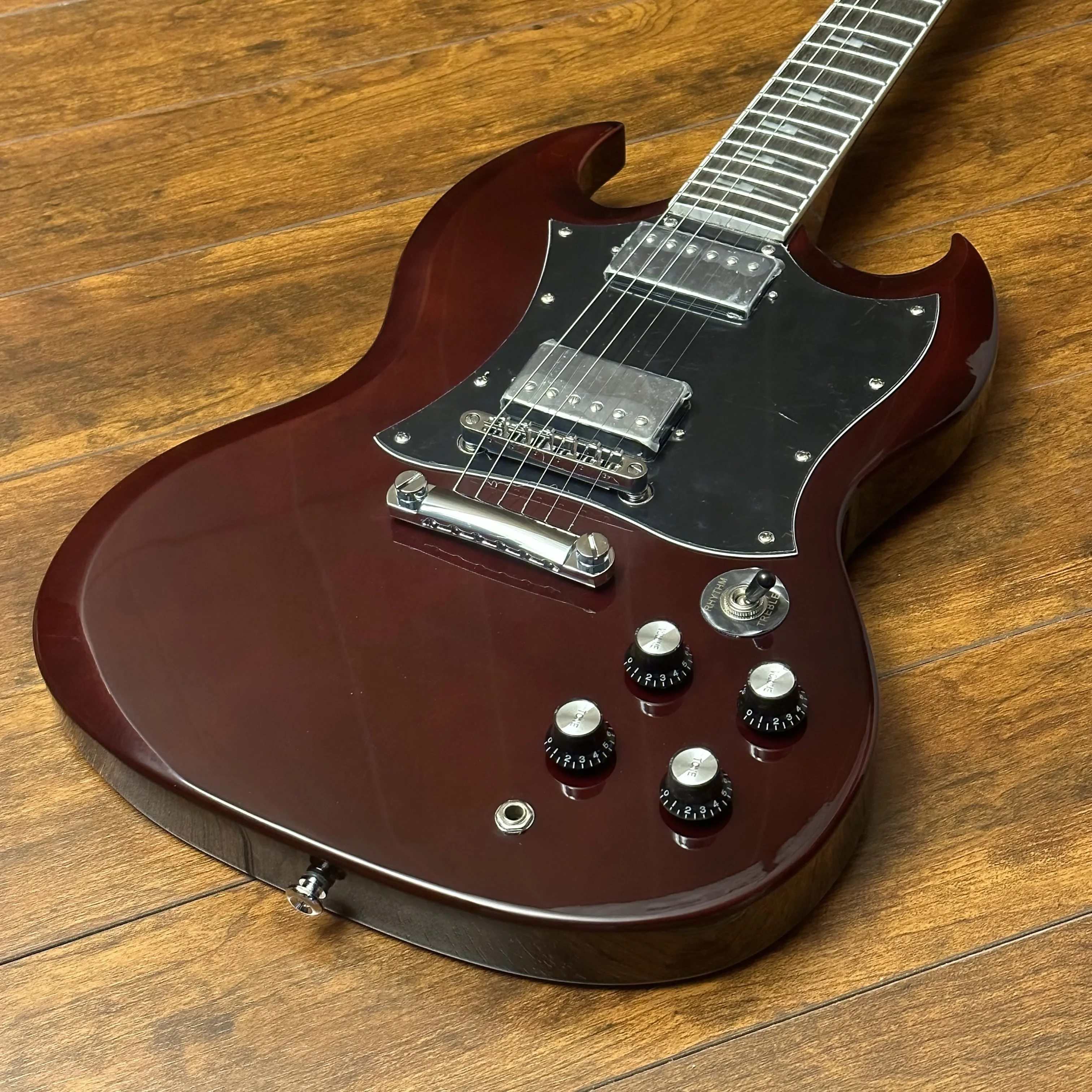 Custom OEM Factory SG Model G400 Wine Red 6 Stings Electric Guitar