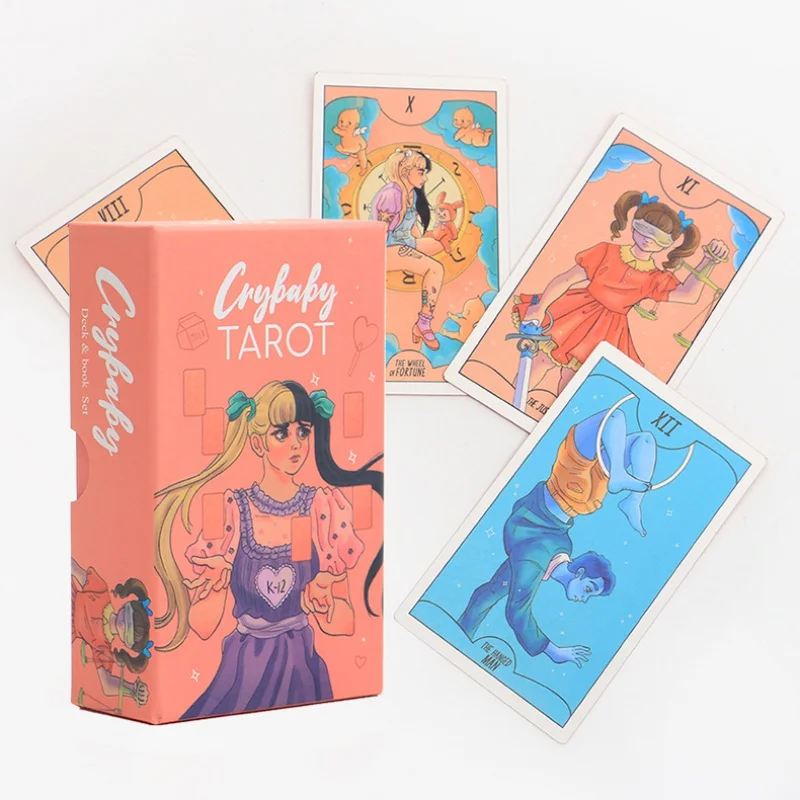 

2022 новый товар в коробке 12 ×плачущая девочка Crybaby Tarot