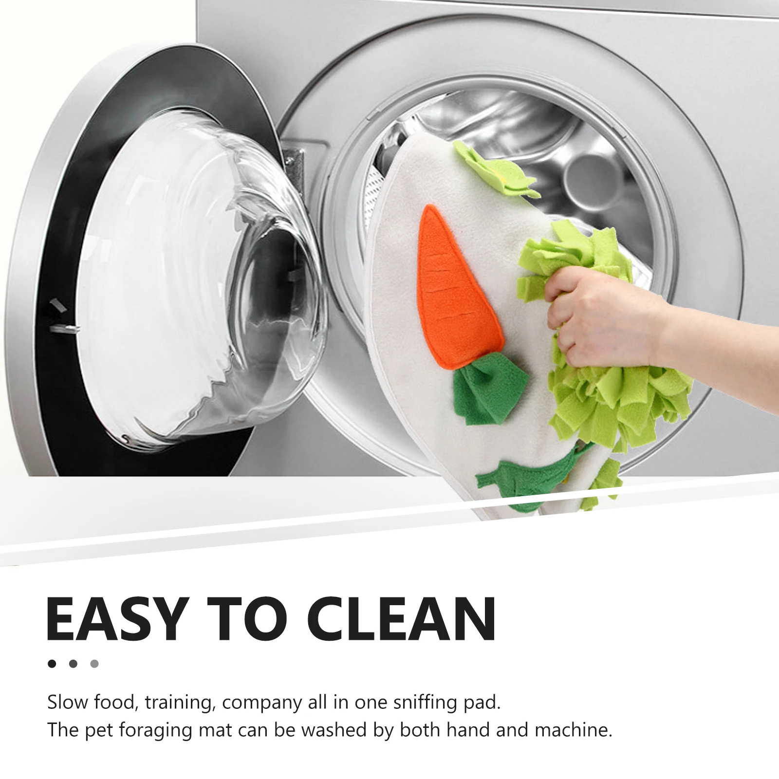 

Bunny Snuffle Feeding Mat Pet Slow Feeding Foraging Pad Non Slip Bottom Hamster Guinea Sniffing Training Mat