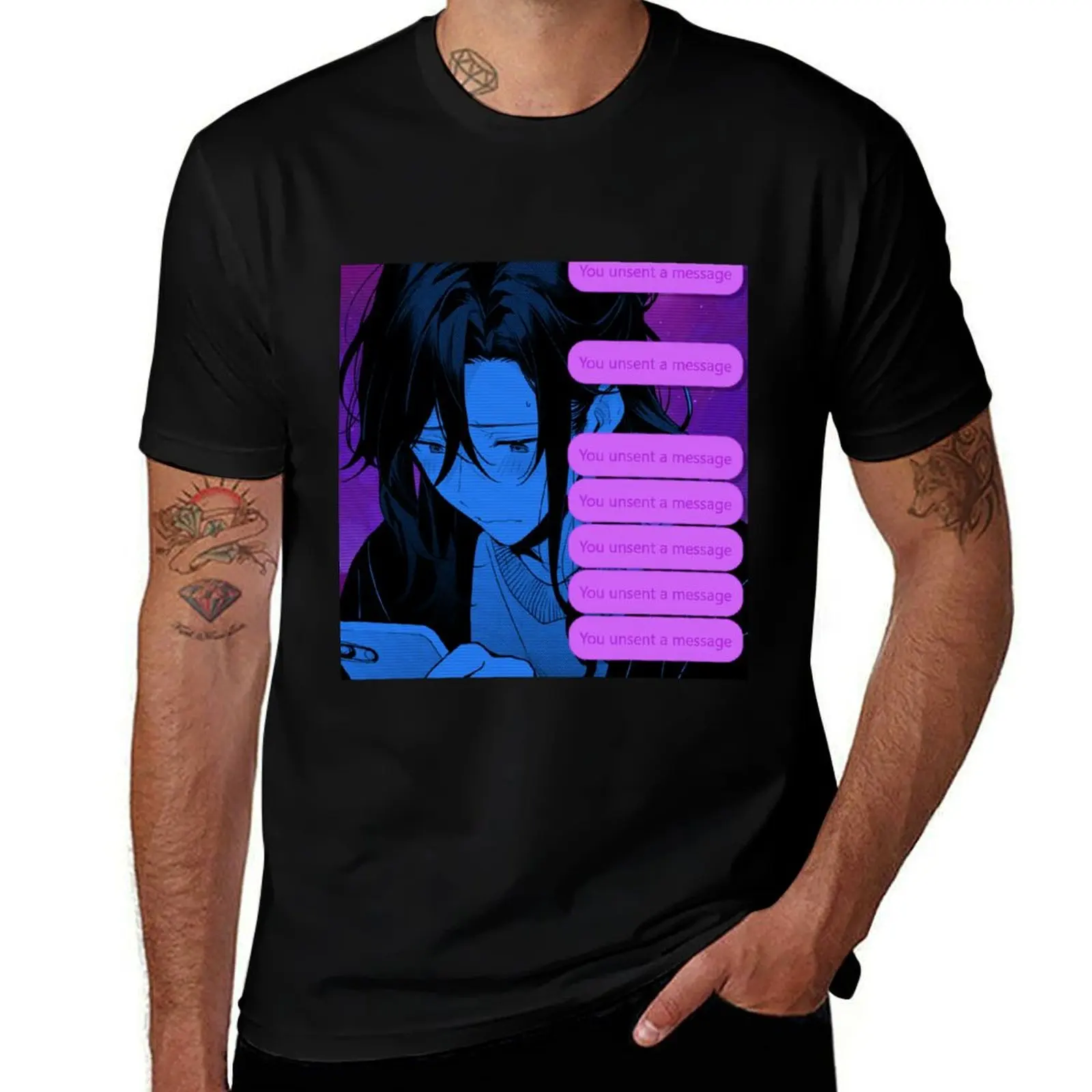 

you unsent a message T-Shirt t shirts for man pack cotton cotton t shirts man 100% man t shirt graphic T-Shirt