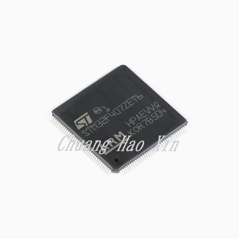 2pcs brand new original STM32F407ZET6 LQFP-144 ARM Cortex-M4 32-bit microcontroller MCU