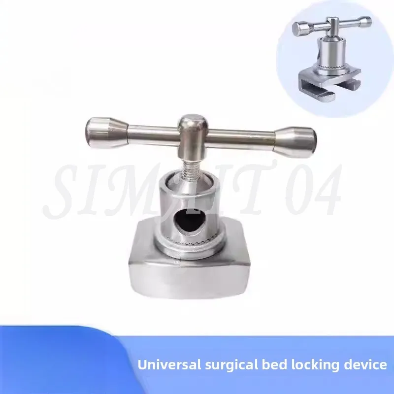 New Enlarged Fixator Operating Bed Leg Support Locking Device, Long Slider Universal Adjustable