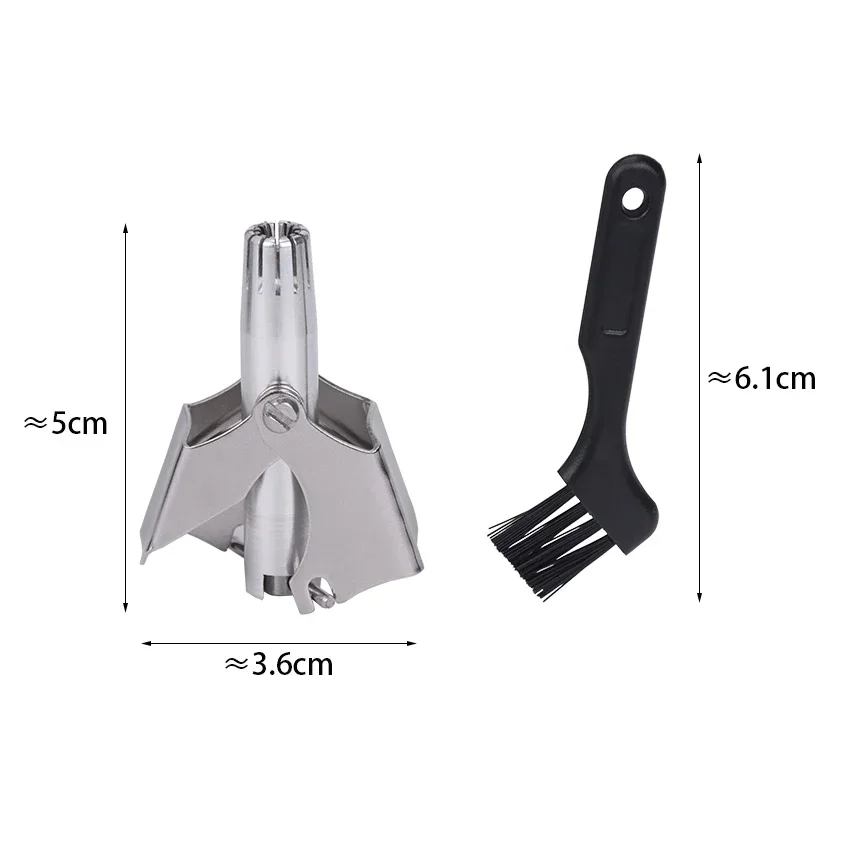 Men Nose Hair Trimmer Women Trimer Noiseless Men's Electric Shaver Washable Epilator Nasal Wash Clippers Cutter Removal Shaving
