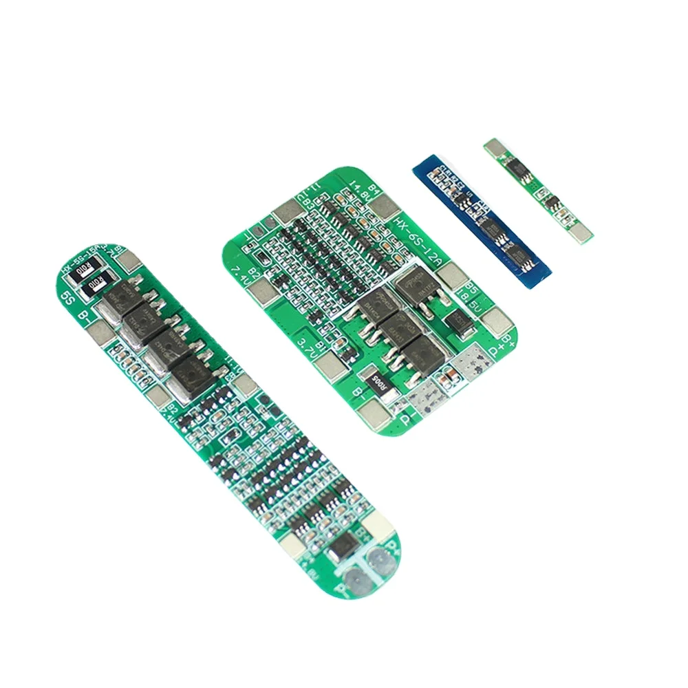 Li-ion Lithium Battery 18650 Charger PCB BMS1S 2S 5S 6S 15A Drilling Rig Lithium Battery Protection Module Protection Board