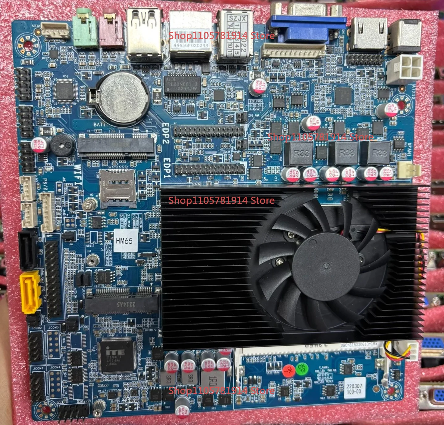 For JXD-988TB2E-2CU Cash Register Main Board, Dual EDP Interface, Support Dual Screen