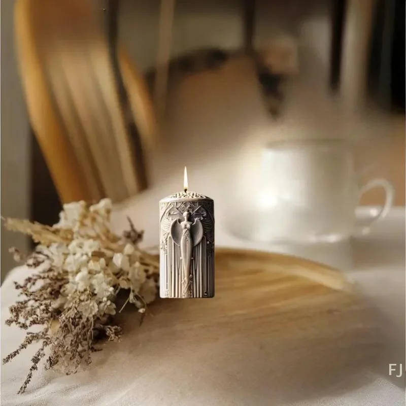 [YU]3D Armless Goddess Statue Silicone Scented Candle Mold Plaster Resin Mold Handmade DIY Home Decor