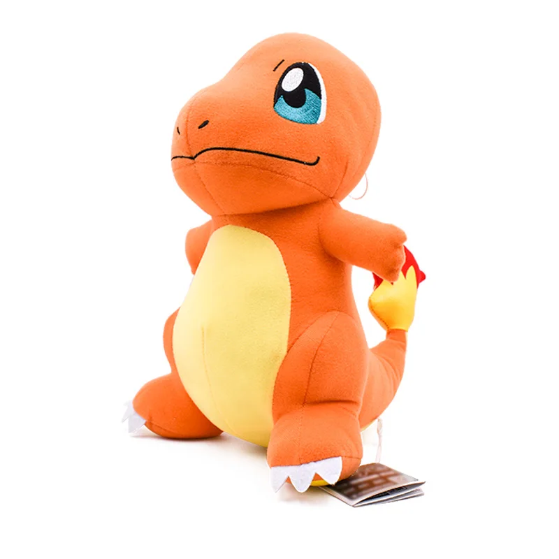 Charmander juguetes de peluche juego de animales de peluche para regalo coleccionable, personaje de dibujos animados de peluches suaves de 11 pulgadas