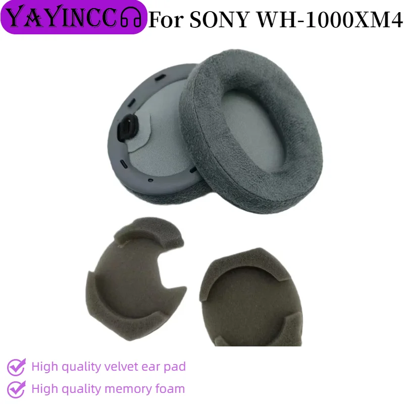 

New Arrivals Replacement Earpads Foam Ear Pads For SONY WH-1000XM4 Headphones Earmuff Earphone Sleeve Headset