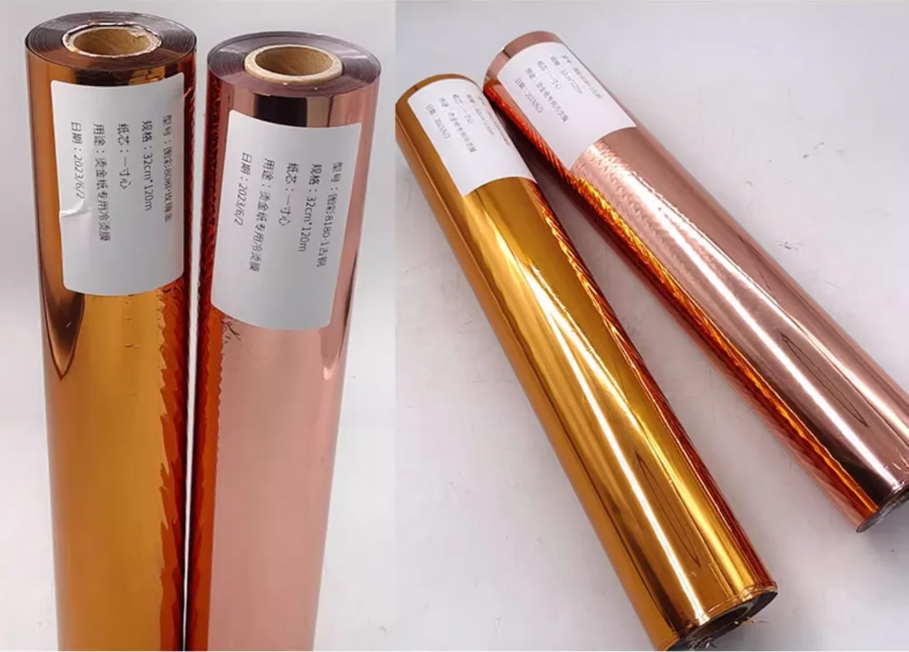 Hot Foil Stamping Rolls Multiple Color 2 Rolls 64cmx120m/roll