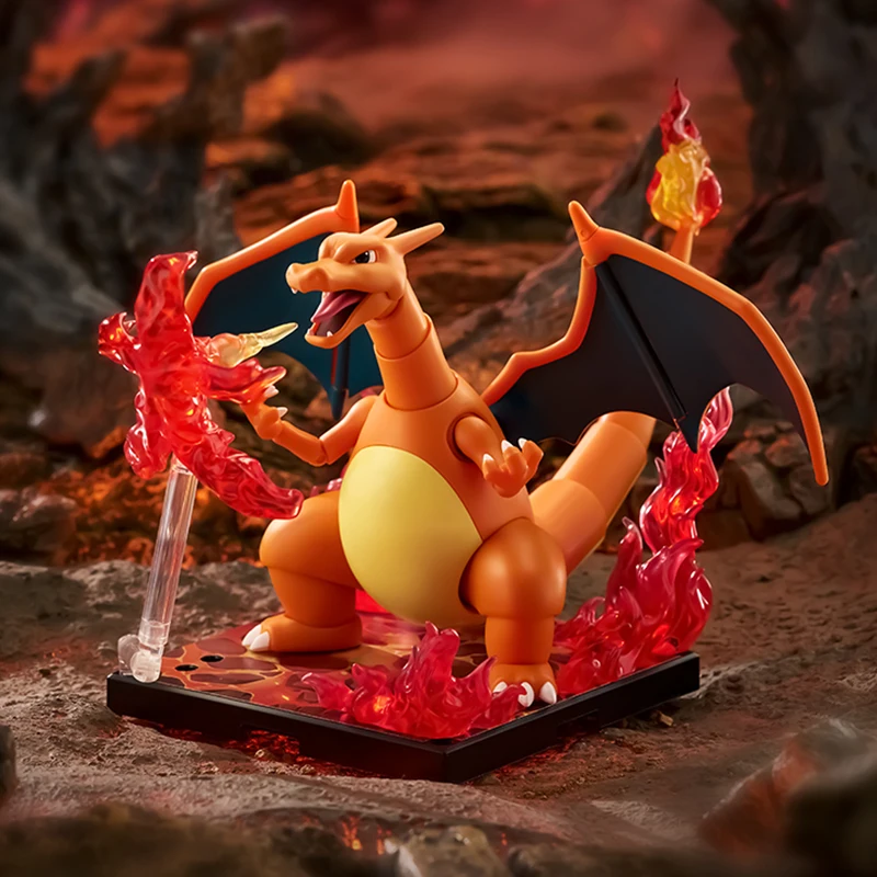 Originale Pokemon Gioco di Animazione Giocattoli Periferici CV-L Ceruledge Snorlax Assemblaggio Mobile Anime Action Model Figure Collection