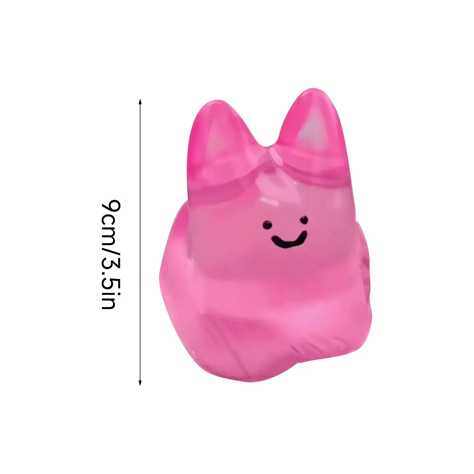 คริสตัล Bubble Bunny บีบสนุก Decompression ช้า Rebound ของเล่นเดสก์ท็อปเครื่องประดับตกแต่งของเล่นเด็ก