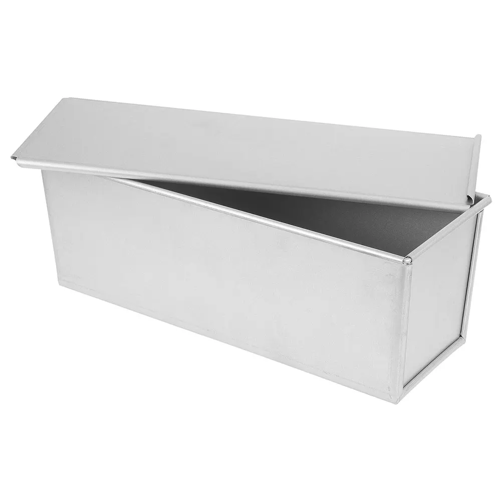 

Форма для хлеба с крышкой, антипригарная форма для тостов, бытовая форма для выпечки, большая емкость, ровная теплопроводность, маленькая банка для хлеба, хлеба