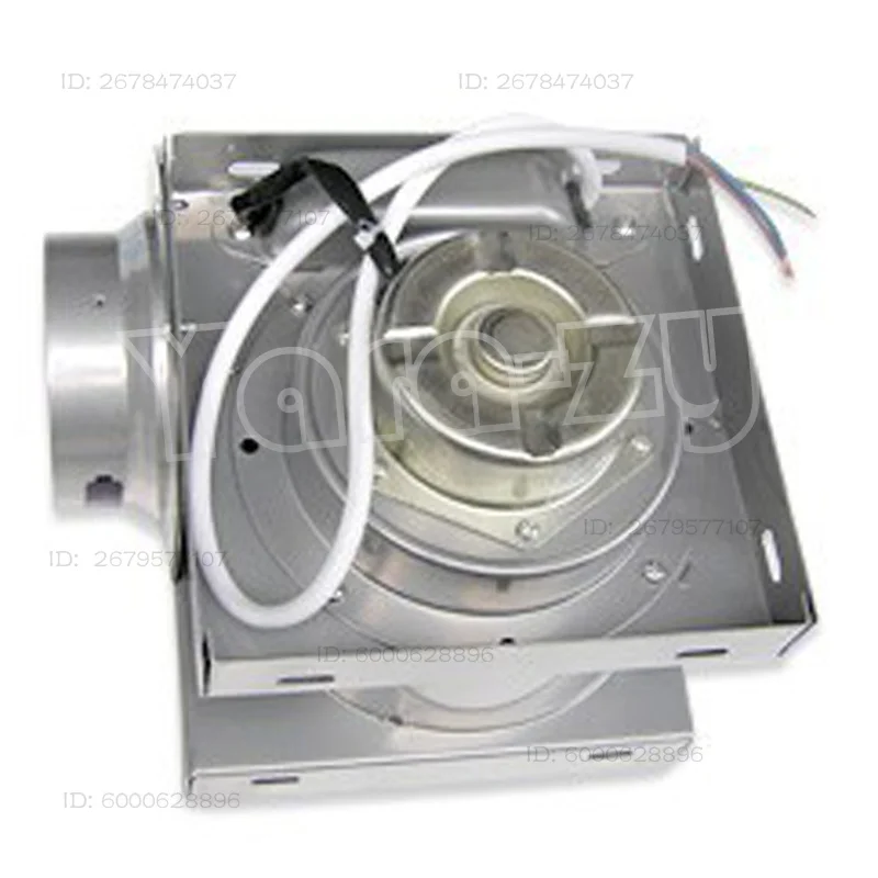 52W Silent Copper Motor Split Duct Fan DPT10-11C - Concealed Exhaust Fan for Small Hotel Bathroom