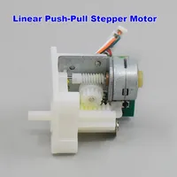 Mini Precious15mm Stepper Motor Push-Pull Linear Actuator 2-phase 4-wire Stepping Motor Worm Gear Telescopic Shaft Rod