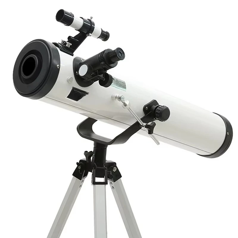 Beginner Reflector Astronomical Telescope 525X High Power with Stable Tripod for Planet Observation & Landscape Viewing