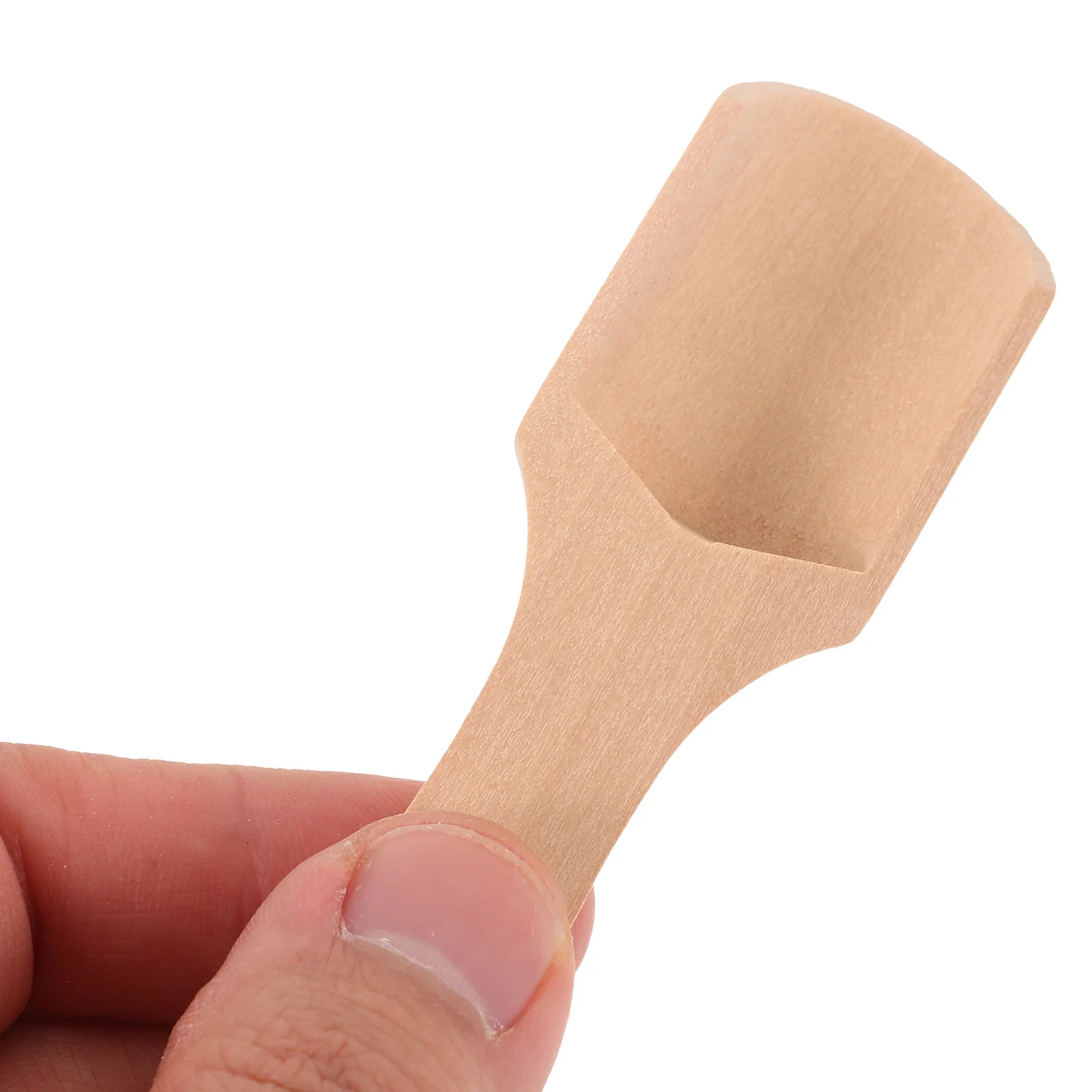 

4pcs Wooden Salt Spoon Mini Wood Scoop For Tea Spice Seasoning Compact Kitchen Scoops Small Spoons Household Condiment Tools Tea