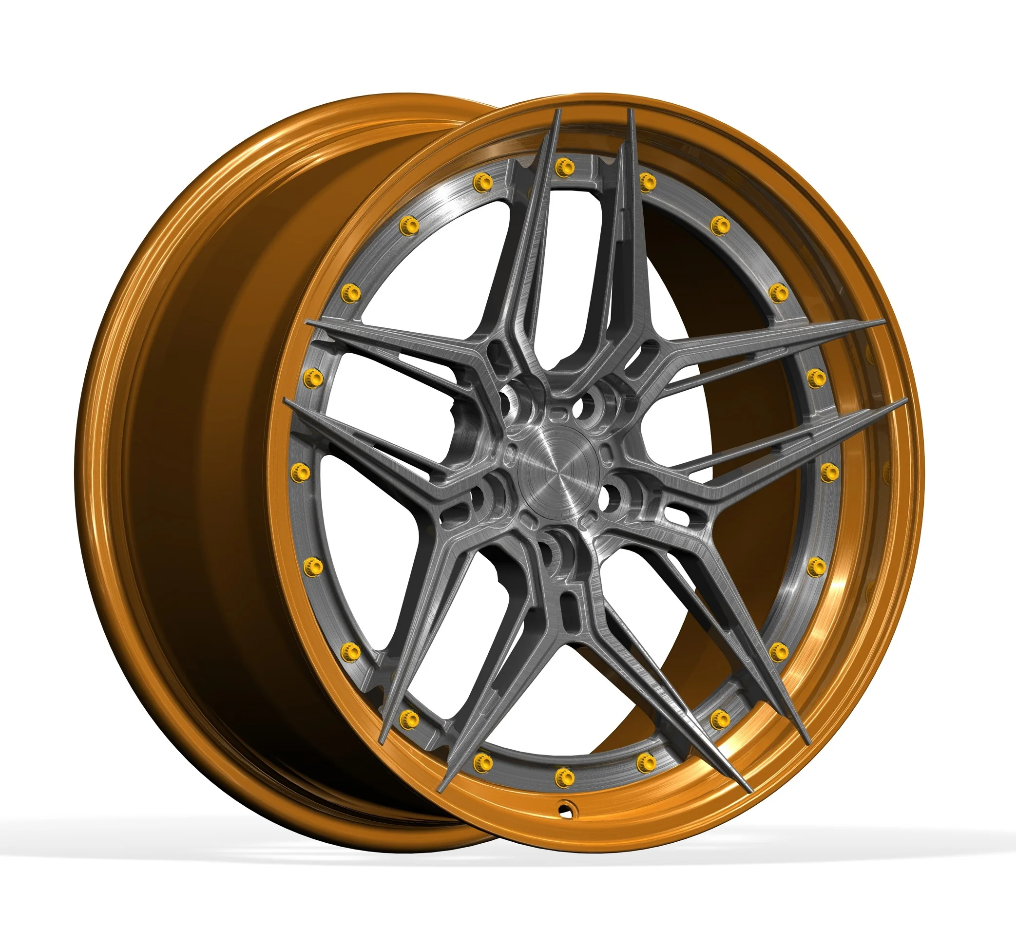 

2 Piece Wheels Forged | 5x112 Wheels 18 19 20 Inch | Forged Aluminum Alloy Wheels - Best Choice for Style and Performance