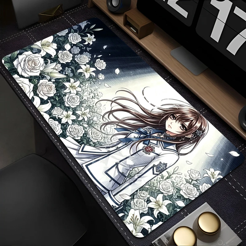 Cool E-sports Mouse Pad Vampire Knight Anime Desk Mat Computer Accessories Large Gaming Keyboard Pad Non-Slip Office Mousepads