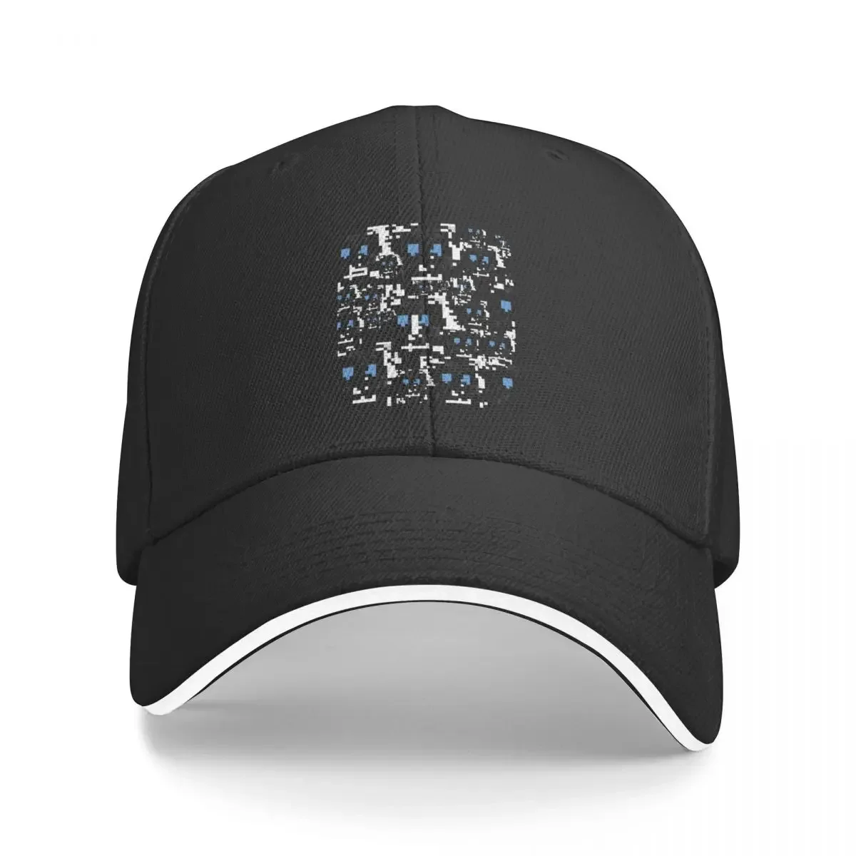 Modified anti-surveillance disable facial recognition pattern Baseball Cap summer hat New Hat cute Hats Woman Men's