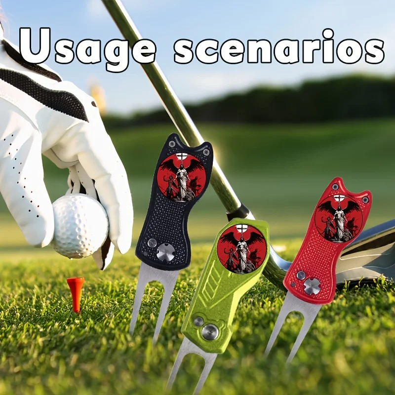 Magnético Golf Ball Line Marker, Cap Clip, a escolha ideal para presentes de férias, Dia dos Pais