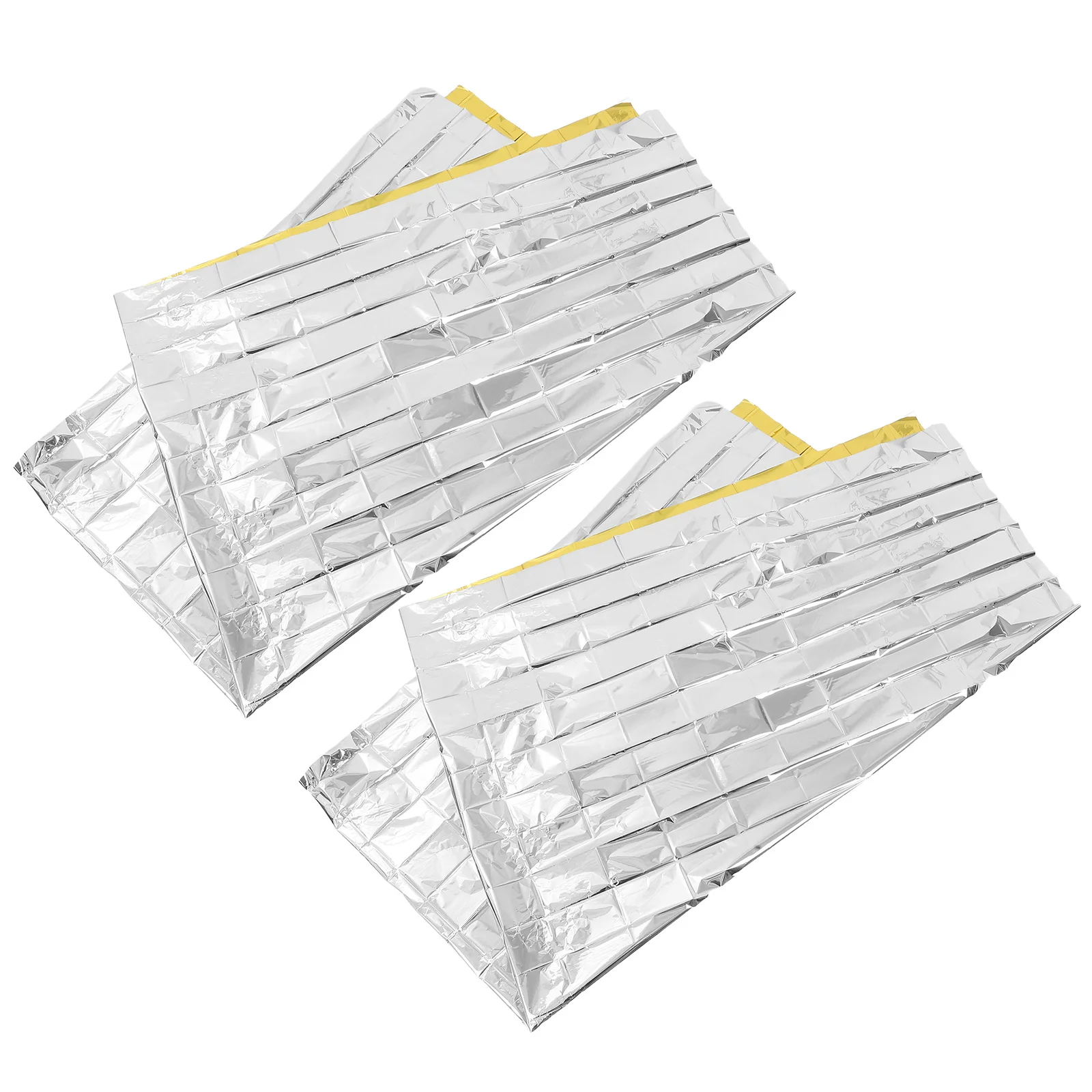 2 قطعة فيلم عاكس لنمو النباتات حديقة الدفيئة تغطية ورقة عزل الحرارة خفيفة الوزن المحمولة الاستخدام #5