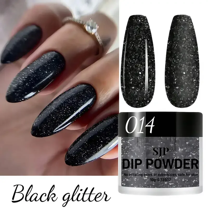 قطعة واحدة من سلسلة مسحوق الأكريليك الملون، مسحوق كريستال لفن الأظافر باللون الأحمر والأبيض والأرجواني اللامع، هدية عيد للنساء #4