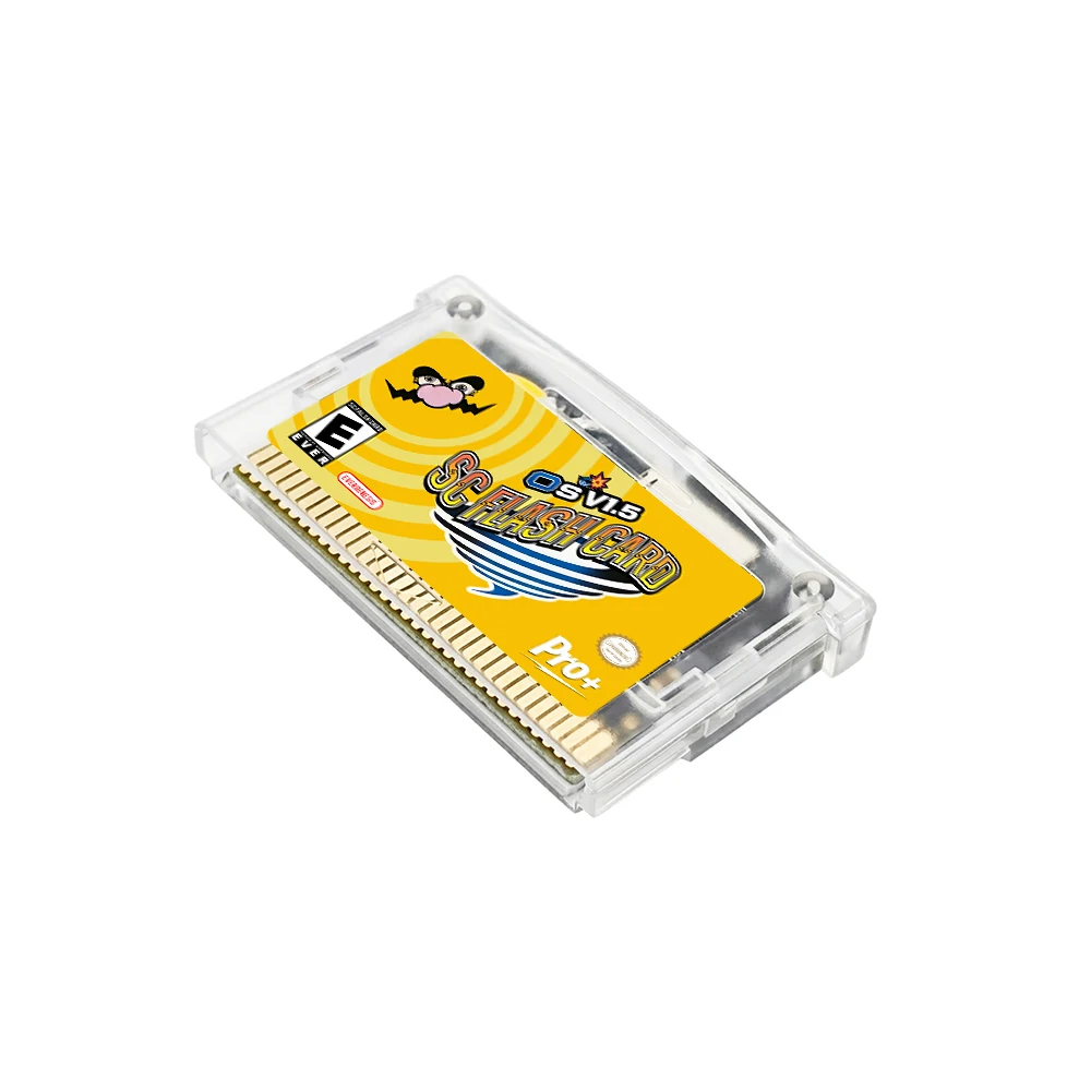 SC OS V2.0 GBA FlashCard 5000 in 1 RTC Game Cartridge for NDS/NDSL/GBM/GBA, 8GB TF Card with GBA/DS Games Flash Cart Accessories view 3