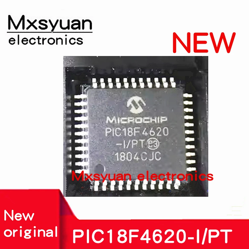 

5 шт./лот PIC18F4620-I/PT PIC18F4620 TQFP44 100% новый оригинал в наличии