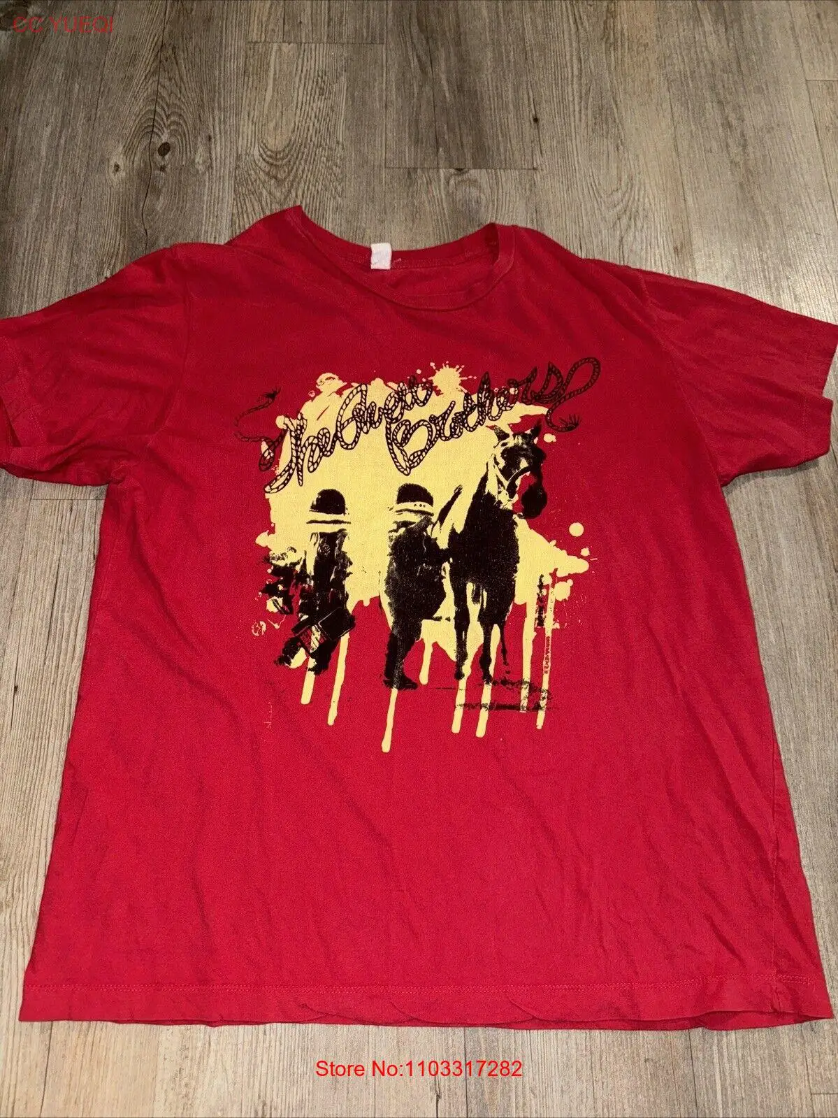 Футболка с изображением браслетов Avett, настоящий печаль, Редкие красные мужские футболки размера XL