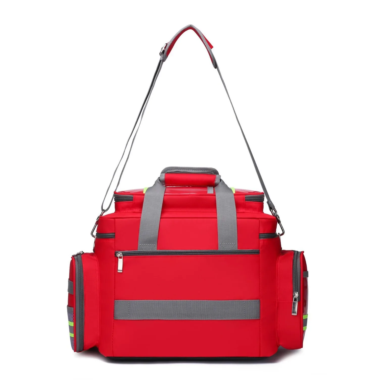 Multi-Pocket First Aid Backpack – Waterproof Reflective Large Capacity Bag for Outdoor Emergency & Medical Rescue