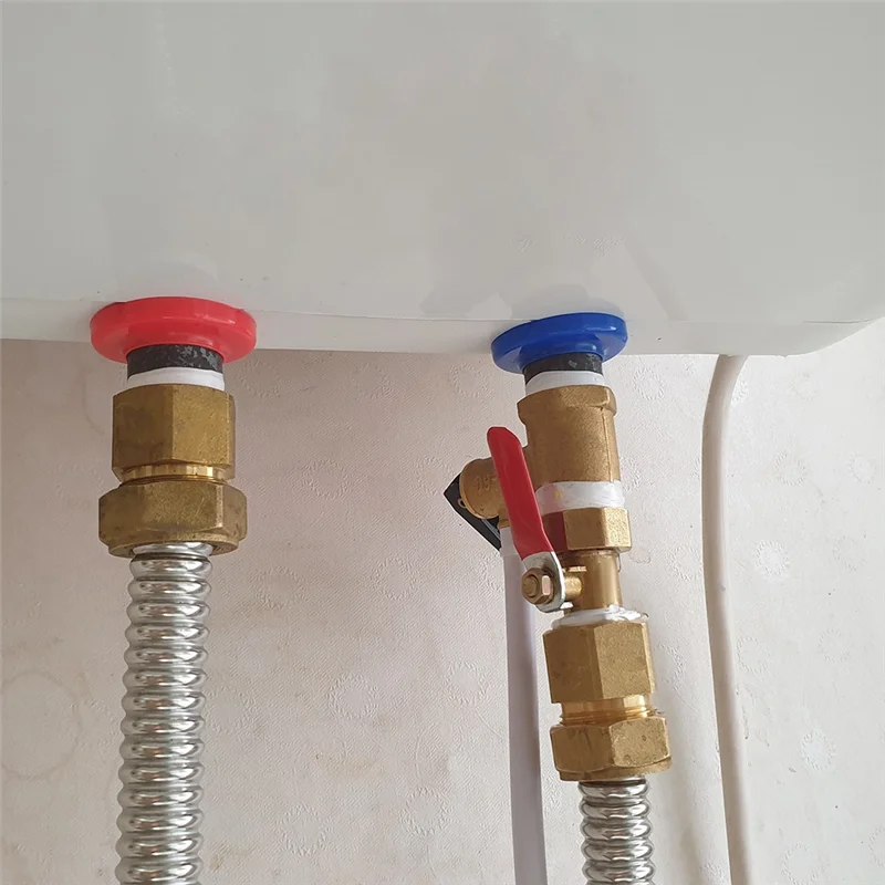 

AB08-10 шт. латунный маленький шаровой клапан с внутренней/наружной резьбой, латунный соединительный клапан, медный фитинг для труб, соединительный адаптер 1/4 дюйма