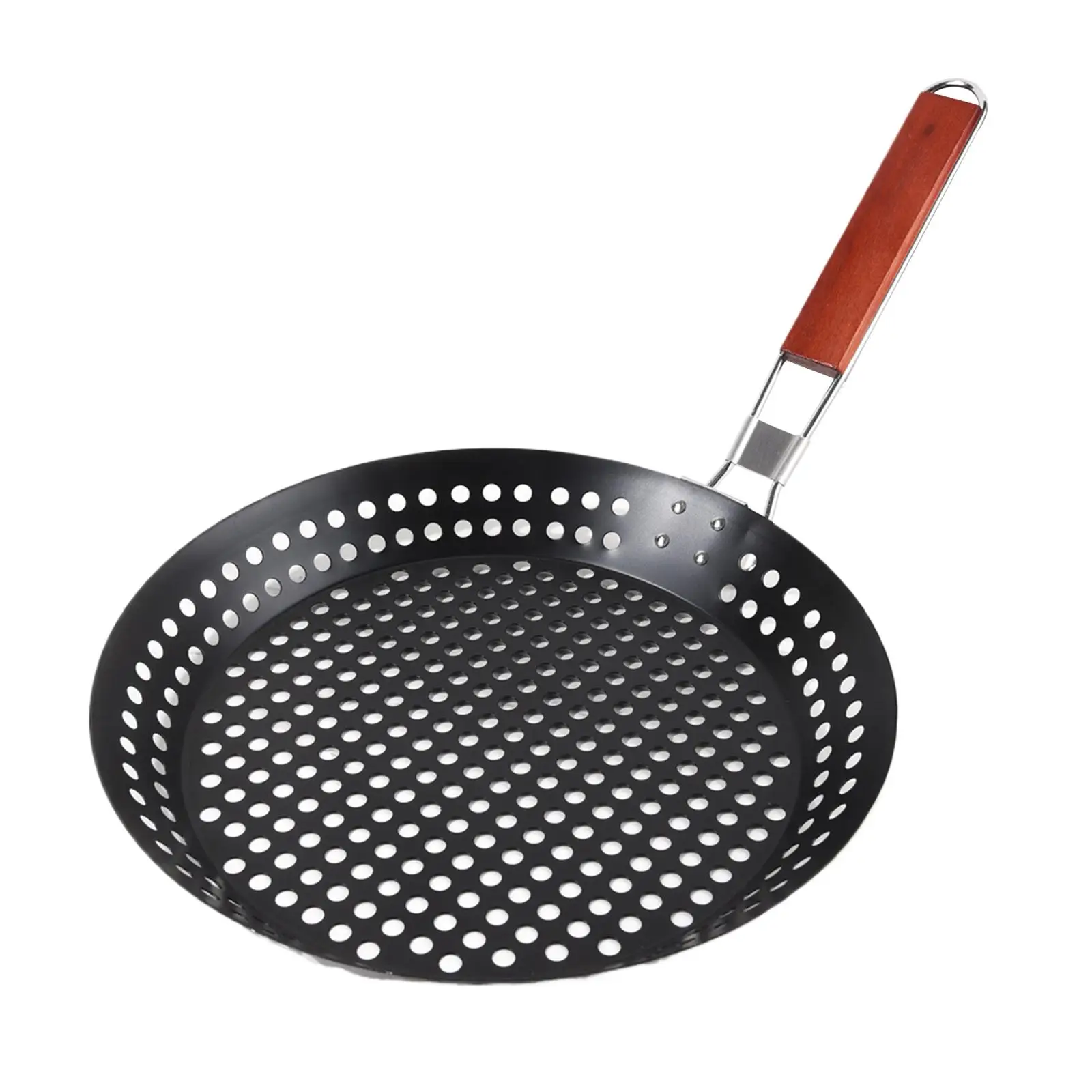 Grilling Skillet Easily Clean Steak Meats Grilling Pan Barbecue Grilling Plate for Frying Kitchen Roasting Outdoor Hiking