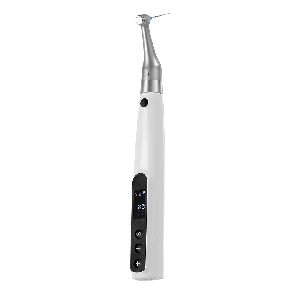 AZDENT Dental Endo Handpiece with Apex Locator Endo Motor Root Canal Measurement Treatment 2 in 1 Dentistry Tools