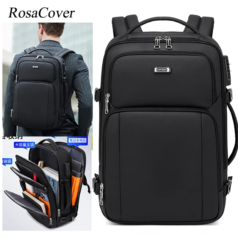 Rucksacks Anti-thief Waterproof Backpacks Large Capacity Business Men Backpack Fit 15.6 Inch Laptop Travel Backpack Mochilas