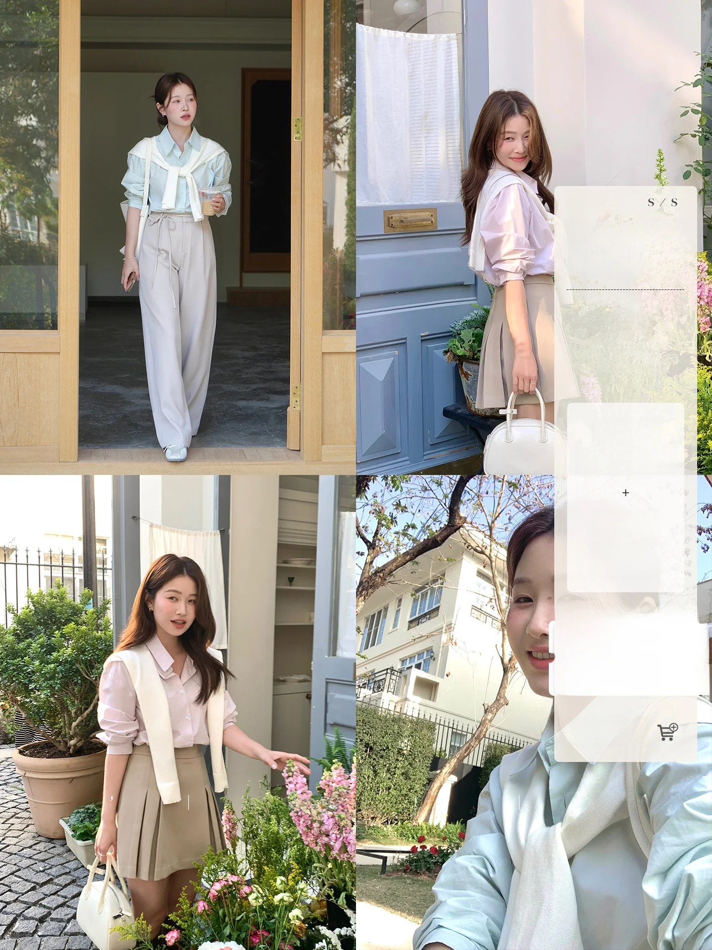 

Korean Style Long Sleeve Shirt Women's Sweet Dopaamine Top with Shawl Slimming Elegant Fashion Set Casual Loose Fit Breathable
