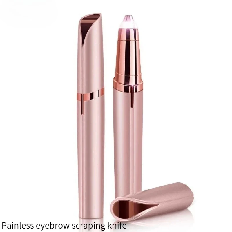 電動眉毛トリマー セキュリティ脱毛 眉毛脱毛器 USB充電式 ミニシェイパー シェーバー 脱毛 無痛美容