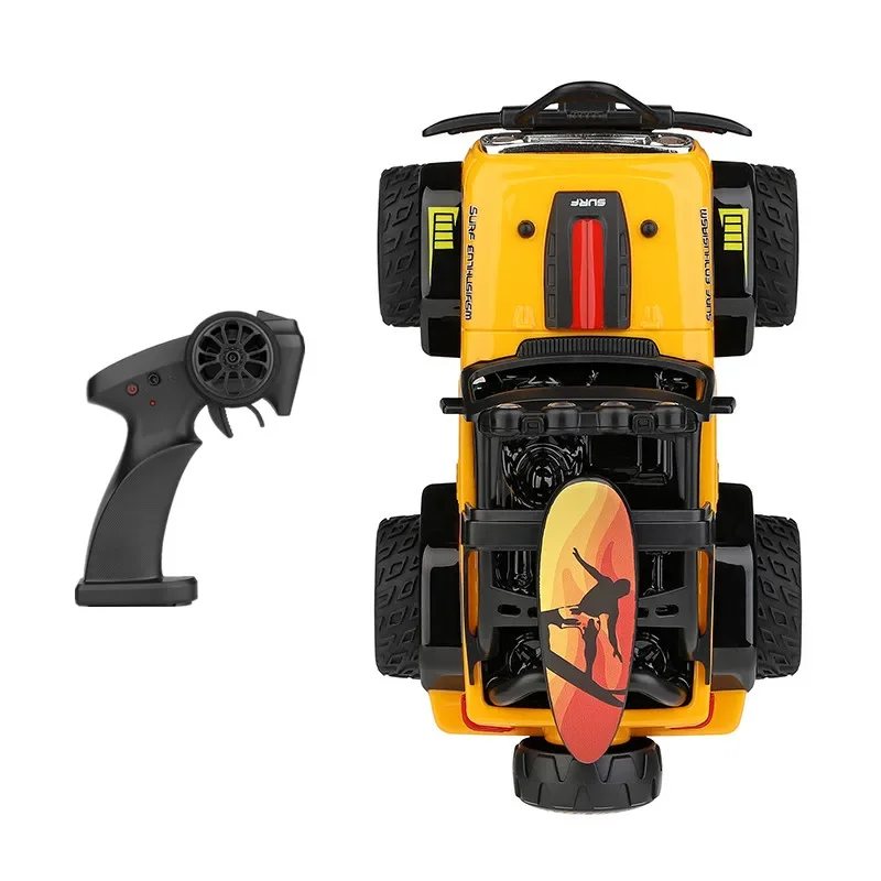 Mini RC Car 2.4G Remote Control Vehicle Off-Road Climbing Machine Truck Kids Toy High Speed RC Racing Car With Flash Headlights