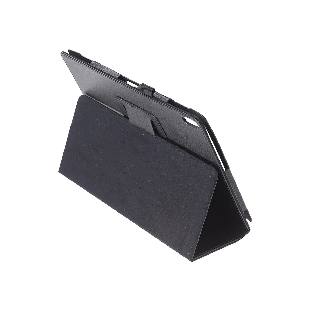 Tablet Pc Case Litchi Texture Full Coverage Stand Compatible For Lenovo Tab 4 10 Plus -X704F/N Pu Protective