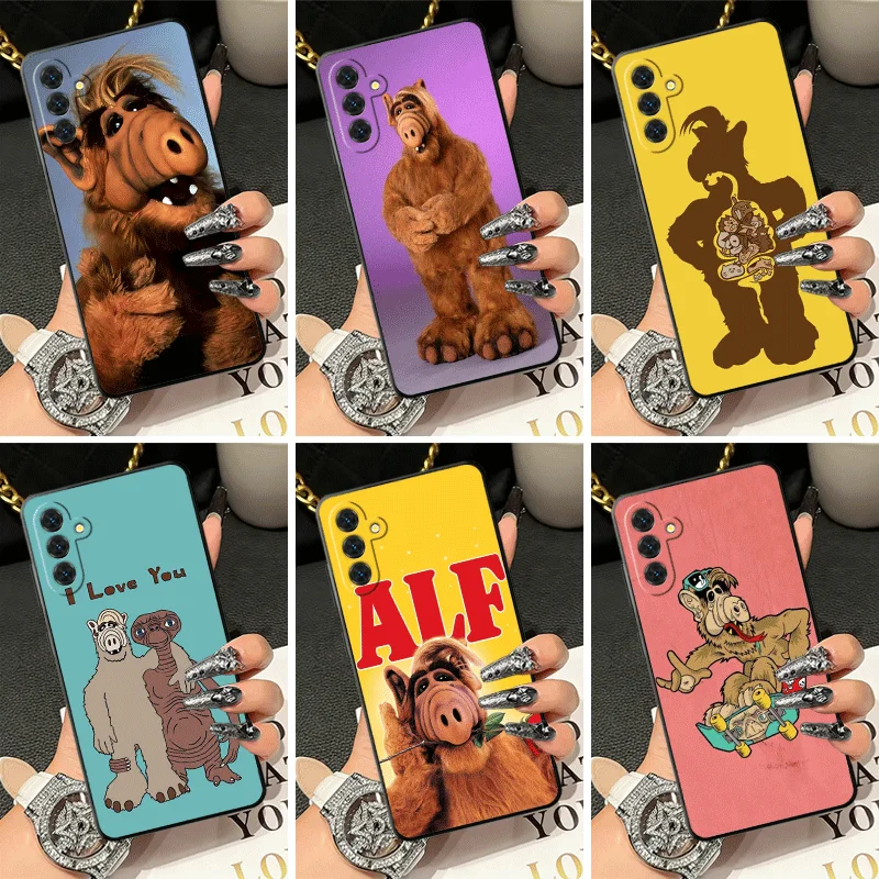 Soft Silicone Phone Case for Samsung A17 A16 A15 A14 A13 A-Alf A-Alien Life Shell A57 A56 A55 A54 A53 A37 A36 A27 A26 A35 A25 A3