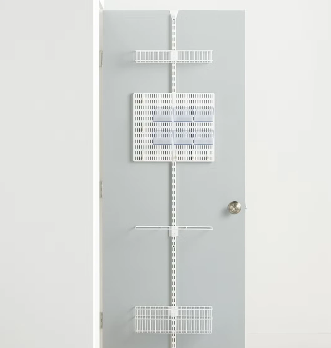 

Elfa Utility Wire Gift Packaging Over the Door Rack White