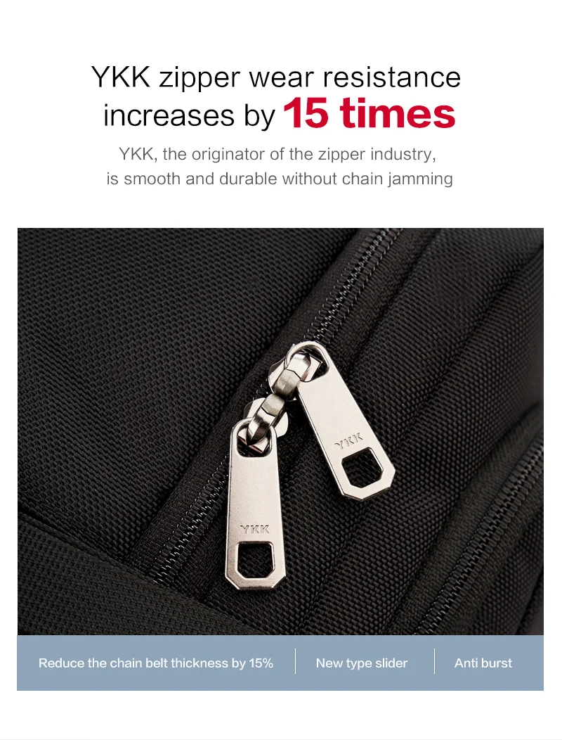 OIWAS Large Capacity Expandable Laptop Backpack USB Charging Port 17.3Inch Waterproof Business Travel Computer Bag for Men Women