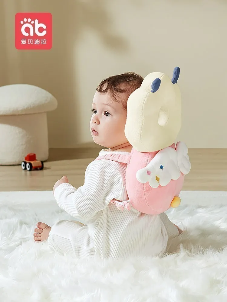 AIBEDILA Baby Kopf Schutz Kopfstütze Kissen für Babys Neugeborenen Baby Pflege Dinge Gadgets Bettwäsche Kinder Sicherheit Kissen AB268