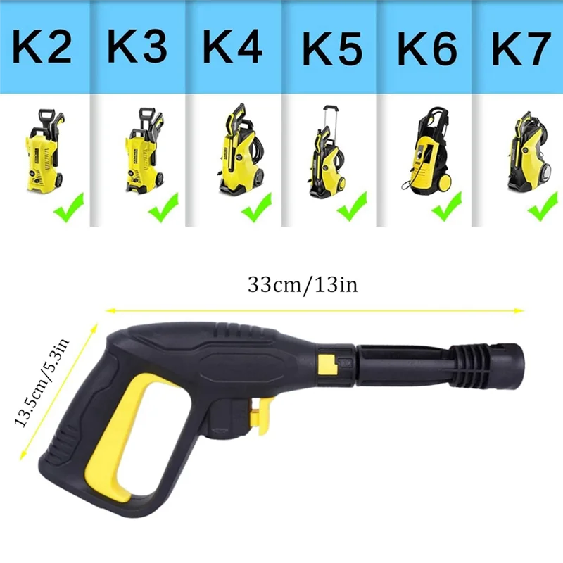 

Наконечник для мойки высокого давления со сменной насадкой для Karcher K2 K3 K4 K5 K6 K7, аксессуары для мойки высокого давления